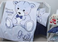 Постельное белье Turkish Cotton TAG - Teddy blue (Турция), детский